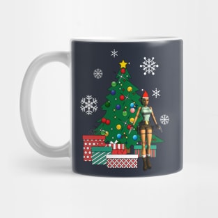 Lara Croft Around The Christmas Tree Mug